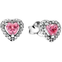 Pandora Ohrstecker Timeless Rosa Silber 298427C02