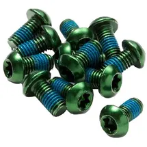 Reverse Components Reverse Bremsscheiben Befestigungs- Schrauben-Set 12 Stück. grün