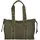 Coccinelle 2day Signature Handbag Grained Leather Laurel Green
