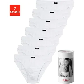 s.Oliver Wochenration in einer Dose Slip weiss M 7er Pack