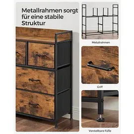 Songmics Sideboard, LTS137B01 braun 98,0 x 28,5 cm
