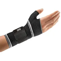 Bort Manubasic Plus Handgelenkband.re.l schwarz