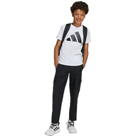 adidas Essentials Kids T-Shirt White / Black 128    