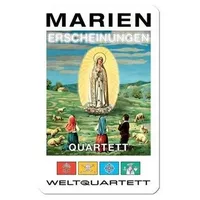 Weltquartett Spiel, Familienspiel 1015 - MARIENERSCHEINUNGEN-QUARTETT - Heiligen..., Partyspiel bunt