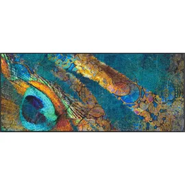 Wash+Dry Exotic Pavo 60 x 140 cm Mehrfarbig