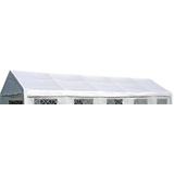 DEGAMO Ersatzdach / Dachplane PALMA für Zelt 4x10 Meter, PE weiss 180g/m2, incl. Spanngummis