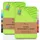 NatureMark 2er Pack Kinder Jersey Spannbettlaken, Spannbetttuch 100% Baumwolle in vielen Größen und Farben MARKENQUALITÄT ÖKOTEX Standard 100 | 70x140 cm - Apfel grün