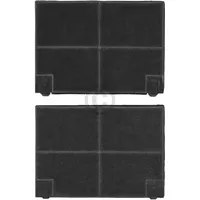 Europart Kohlefilter wie ZANUSSI 902980049/8 195x139mm für Dunstabzugshaube 2Stk