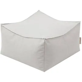 BLOMUS Outdoor Hocker Stay Garten-Pouf hellgrau