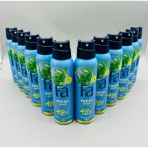 Fa Pflege Sport Deodorant & Bodyspray grüner Zitrus 6 x 150 ml