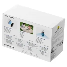Baseus N1 2K Außenkamera Weiß