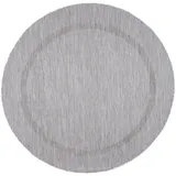 KADIMA DESIGN Balkonteppich Silber, 200x200 cm, – Böden, Teppiche, Outdoorteppiche