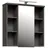 alasans Hängeschrank Holzwerkstoff 68,1 x 68,6 x 20 cm anthrazit/braun