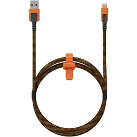 Xtorm USB-A auf Lightning 1,5 m Schwarz/Orange