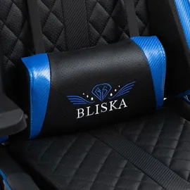 Trisens Harold Gaming Chair schwarz/blau