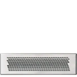 Vaillant Design Abdeckblende rechteckig Vortex Edelstahl