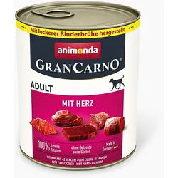 animonda 6x800g Herz Gran Carno