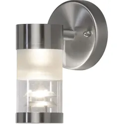 Konstsmide Halogenspot Bolzano, Edelstahl, gefrostetes/klares Glas (7594-000)