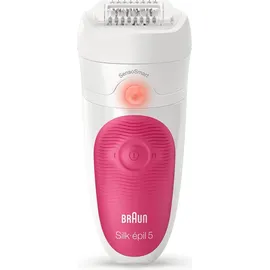 Braun Silk-épil 5 SensoSmart 5/500 weiß/rosa