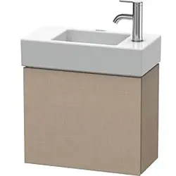 Duravit L-Cube Waschtisch-Unterschrank LC6246L7575 48x24x40cm, wandhängend, Tür links, leinen