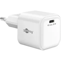 goobay Schnellladegerät Nano - weiß
