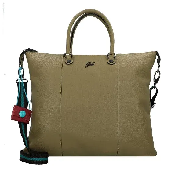 Gabs G3 Plus 5 in 1 Schultertasche Leder 43 cm  grün