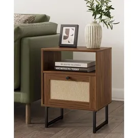 luxuskollektion Rattan Nachttisch mit Schublade