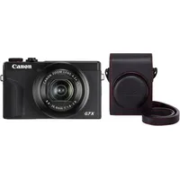 Canon PowerShot G7X Mark III schwarz+Canon DCC-1880 Tasche