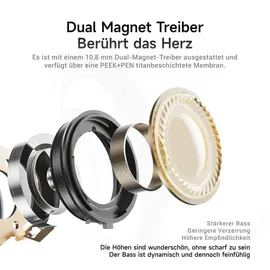 Honor Ohrhörer Clip Schwarz