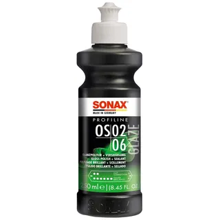 Sonax PROFILINE OS 02-06 (250 ml) als All-in-one-Politur mit Schnellversiegelung für Hand- & Maschinenanwendung, Art-Nr. 02471410