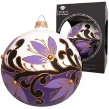 Krebs Glas Lauscha Weihnachtskugeln Jugendstil 1-tlg. 8cm