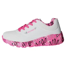 SKECHERS UNO LITE-LOVELY LUV Kinder Pink/Weiß 39