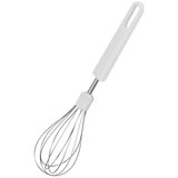 Metaltex Schneebesen, 20 cm, Weiß/Silber