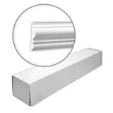 Profhome Wand- und Friesleisten Profhome Weiß 12 St. 2400 x 0,5 x 0,5 cm