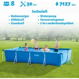 Intex – Schwimmbecken mit rechteckigem Rahmen – 450 x 220 x 84 cm – im Lieferumfang enthalten Accessoire CB97