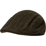 Deerhunter Tatra Flatcap Oliv/Schwarz 62/63