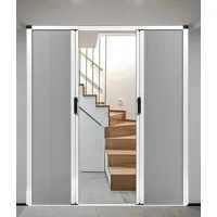 Pounjsd Schiebetür Falttür innentüren Falttür, Wabendesign, Rauchabzug - Faltbare Trennwand In Sondergröße, Ohne Bohren - Unsichtbare Falttüren Für Für Küchen Und Schlafzimmertüren (190×190cm)