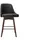 miliboo Design-Barhocker drehbar H65 cm Schwarz