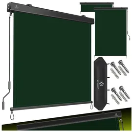 Kesser Aluminium Senkrechtmarkise 140 x 250 cm Schwarz