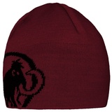 Mammut Strickmütze Tweak Beanie mit eingestricktem Mammut rot