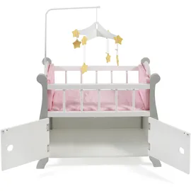 Bayer Chic 2000 Bayer Chic Puppenbett mit Mobile Stars grau