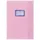 Herlitz 5 Heftumschläge / Hefthüllen DIN A4 / Baststruktur / Farbe: rosa