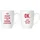 Brubaker Kaffeetasse 0,3 l Rot 2 St.
