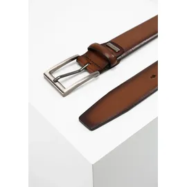 Bugatti Herrengürtel Leder 80 cm Braun