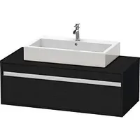 Duravit Ketho 120 x 42,6 cm eiche schwarz