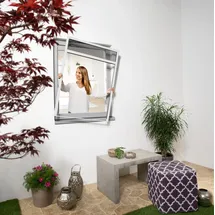 WINDHAGER Insektenschutzrollo 130 x 160 cm Weiß