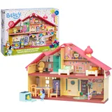 Bluey - Figur-Set für Haus auf Zwei Etagen, mit Küche, Wohnzimmer, Schlafzimmer und Bad, komplett eingerichtet; für Kinder ab 3 Jahren, BLY04010
