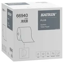 Katrin Jumbo-Toilettenpapier Plus System 2-lagig, 36 Rollen