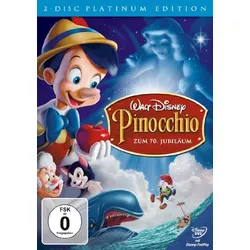 Pinocchio (Platinum Edition zum 70. Jubiläum) [2 DVDs] | Zustand: Neu & original versiegelt