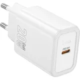 HOCO USB C QC 20W Schnellladen Weiß